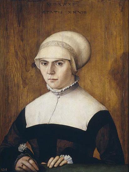  The wife of Jorg Zorer, at the age of 28